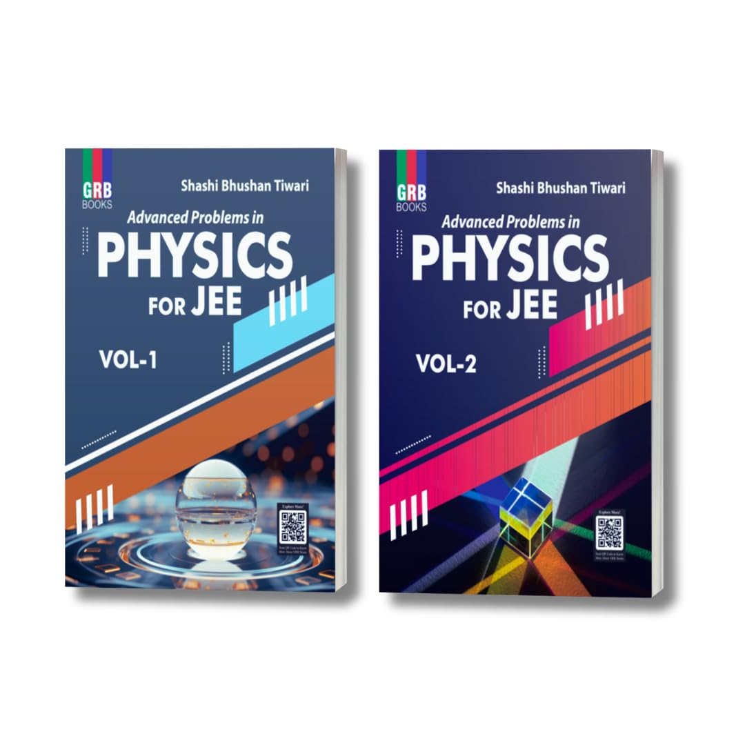 GRB Advanced Problems in Physics (Vol. 1 & 2) for JEE (Combo Set of 2 Books)