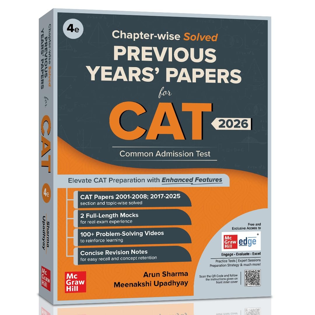 CAT 17 Years Topic-wise Solved Previous Years Questions, 4e